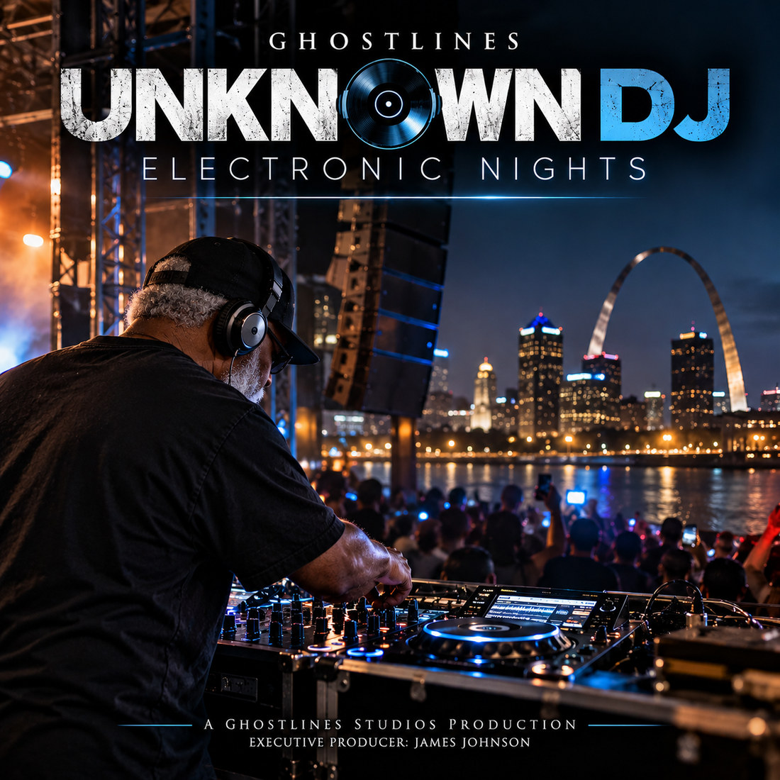 Ghostlines Unknown DJ cover art, Electronic Nights